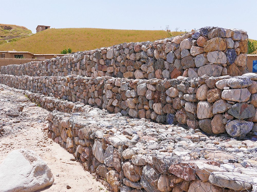 擰花石籠網 擰花石籠網
