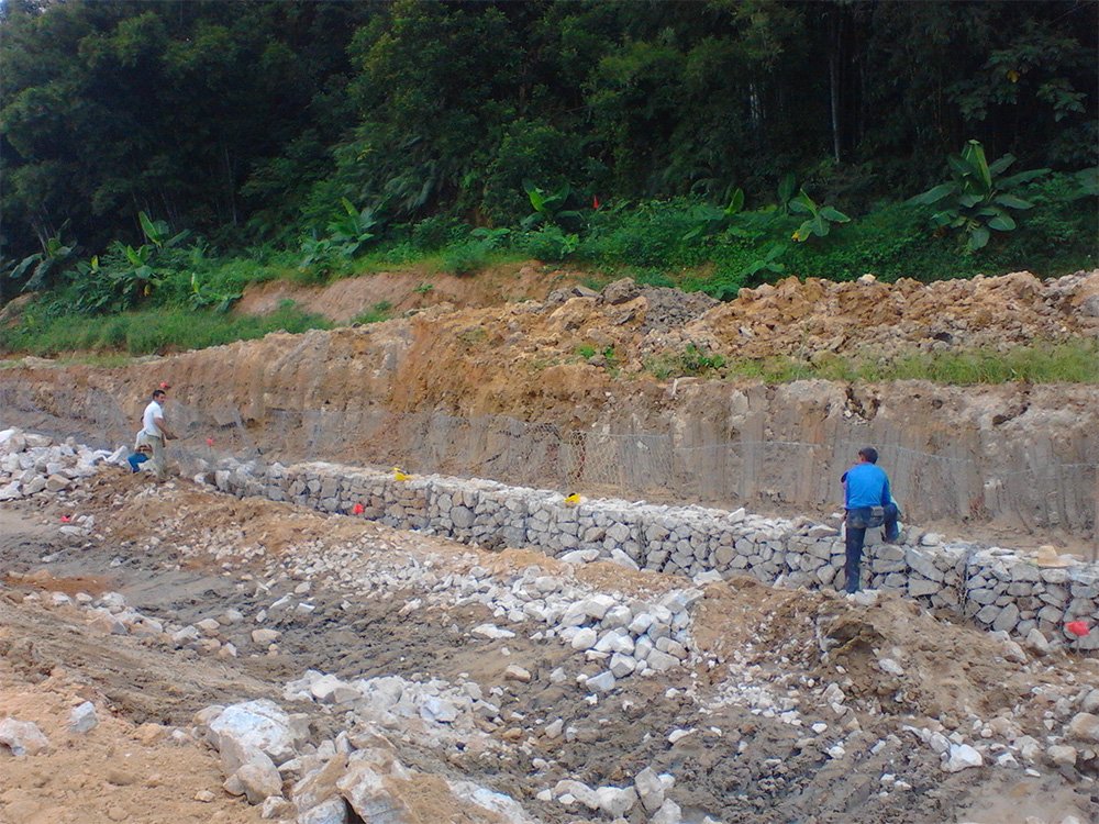 新邱區生態石籠網