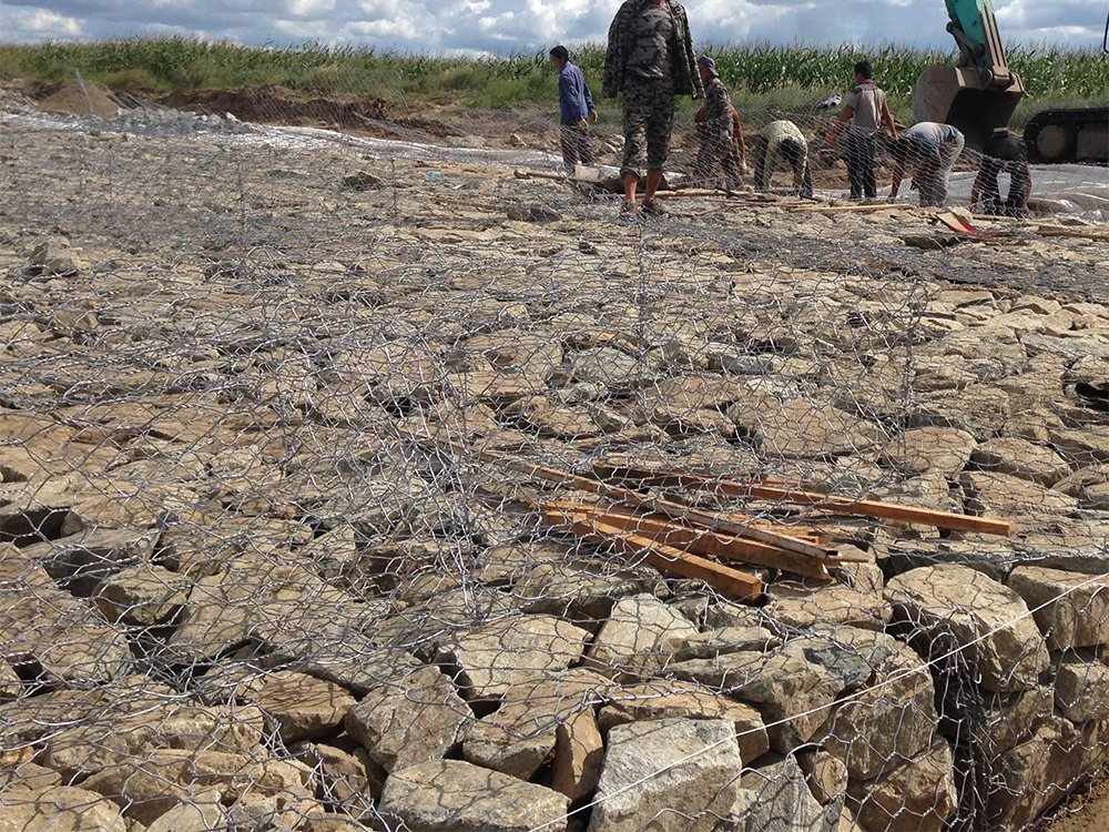 河道石籠網 河道石籠網