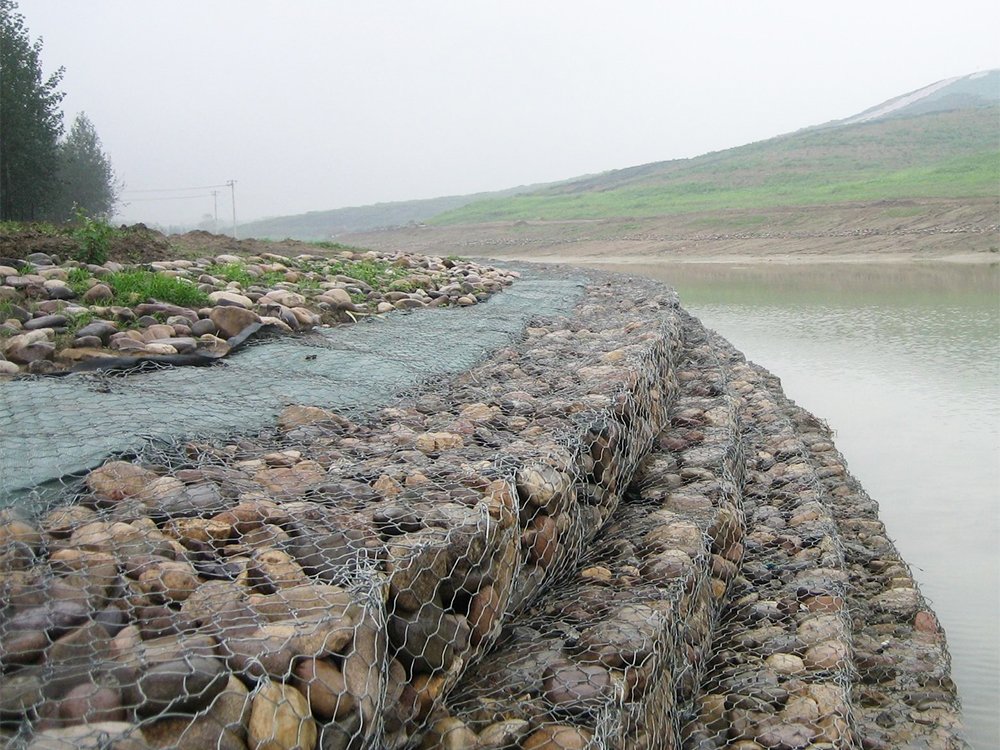 滎經縣河堤石籠網