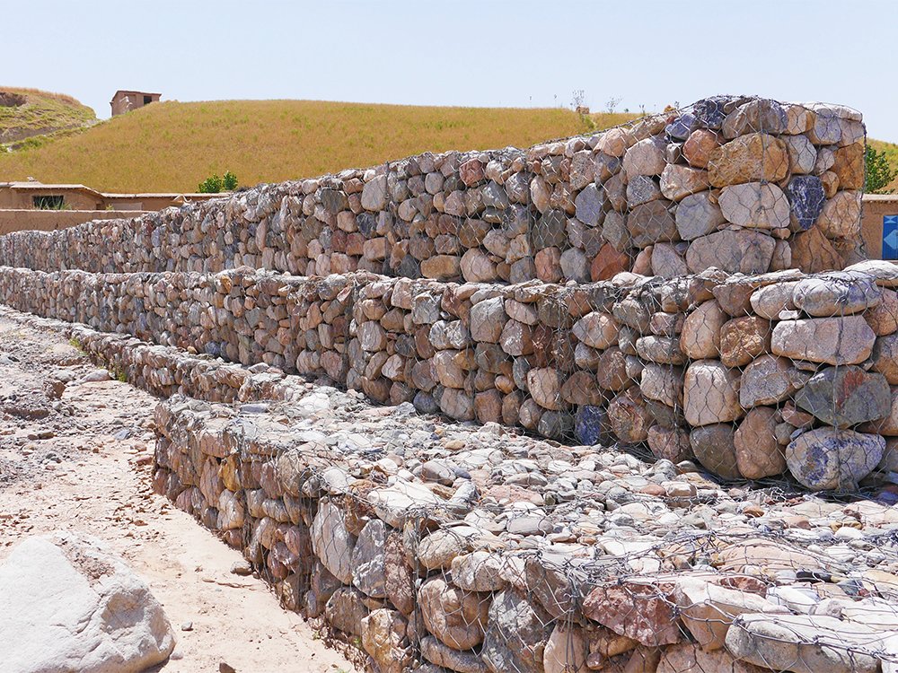 皋蘭縣格賓擋墻