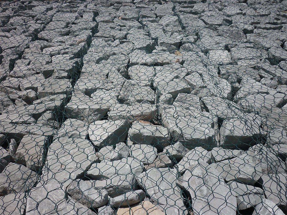 唐河縣PVC涂塑綠格網