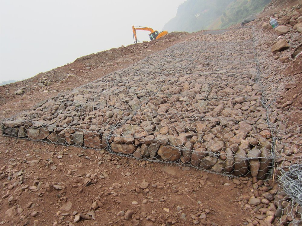 積石山鍍鋅雷諾護墊